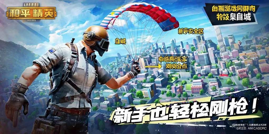 和平精英里面的高科技